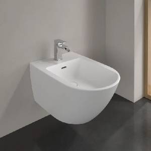 Villeroy&Boch Окачено биде Villeroy&Boch Antao, бяло Stone White CeramicPlus (541100RW)