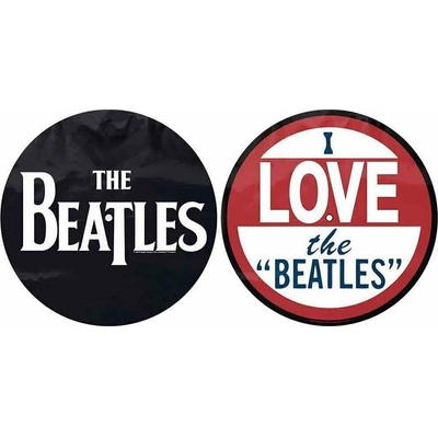 Slipmat Set Drop T Logo The Beatles & Love