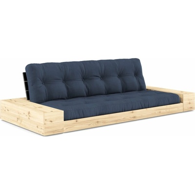 Karup Design rozkladacia pohovka 244 cm Base tmavomodrá