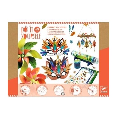 DJECO - Направи си сам - Kомплект 5 активности на тема природа (DJ07933)