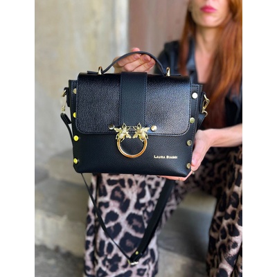 Laura Biaggi crossbody kabelka DX-JS104-blackNEW Čierna