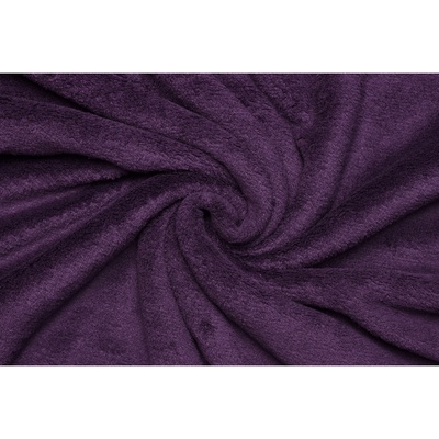 Coral fleece | WellSoft - Tmavě fialový