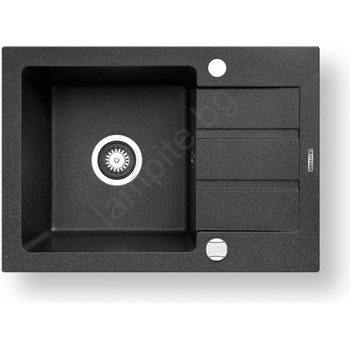 Pyramis 70165701 - Кухненска мивка NEXT 62x44 см гранит/черна (PY0018)