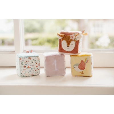 LITTLE DUTCH Kocky textilné 4 ks Fairy garden