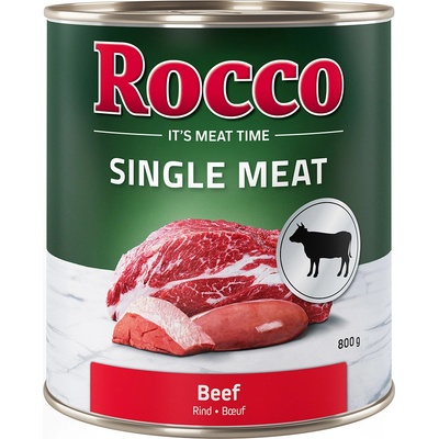 Rocco Single Meat hovädzie 6 x 800 g