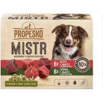 Propesko MISTR Dog Консерва говеждо/дивеч в сос 12 x 85 г
