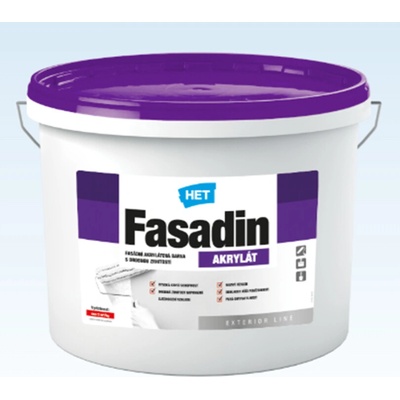HET FASADIN AKR.FASÁDNÍ BARVA BÍLÁ 15+3 KG