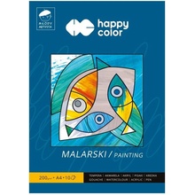 Happy Color Skicák univerzální 200g m2 10 listů A4