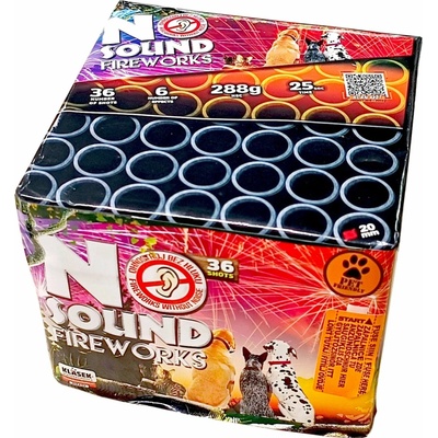 Kompaktný ohňostroj No sound Firewor ks 36 ran