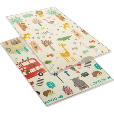 Zopa Многофункционална сгъваема пяна двустранна подложка 180x120, Савана (ZOP086622)