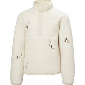 Helly Hansen Детски поларен пуловер Helly Hansen Kid's Junior Frosty Pile Sweater Fleece jumper - Cream Emb - размер 9 Years (704-6259-0411)