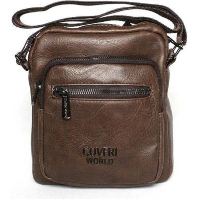 Coveri World CW2180 Hnědá pevnější Crossbody taška