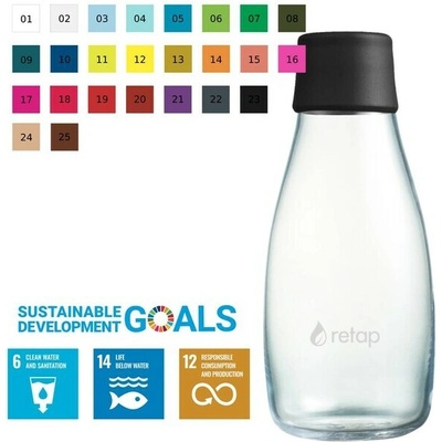 Retap Go sklenená fľaša so závitom 800 ml