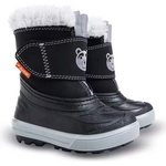 Demar bear 1507c / Детски снежни ботуши с овча вълна - черно/сиви 20-21 (1507c/20-21)
