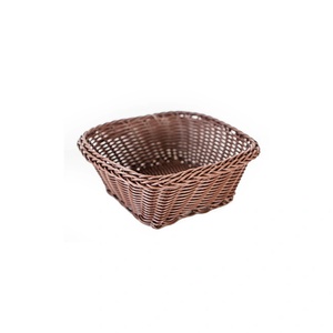 Horecano Панер водоустойчив PVC квадратен кафяв 17x17x7см (VH01B) (M) (012080)