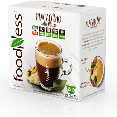 FoodNess Macaccino Maca do Dolce Gusto 10 kusov