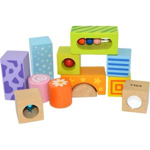 Viga Toys Дървени музикални блокчета Viga (50682)