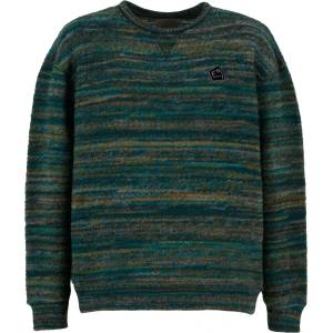 E9 Мъжки вълнен пуловер E9 Charles Jumper - Dark Teal (005-6747-0214)