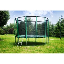 GOFIT Vnitřní ochranná síť na trampolínu 400 cm 8 tyčí