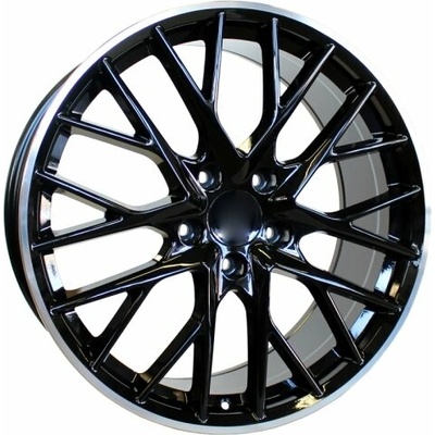 Racing Line B5541 9.5x21 5x130 ET71 black + polished rim
