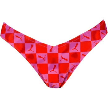 PUMA 701237622 Brazilian bikini bottom - Red (Electric Orchid / Red)