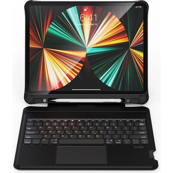 Image 1 of Choetech Wireless Keyboard Stand Case - калъф, клавиатура, тракпад и поставка за iPad Pro 12.9 M1 (2021), iPad Pro 12.9 (2020), iPad Pro 12.9 (2018) (BH-015)