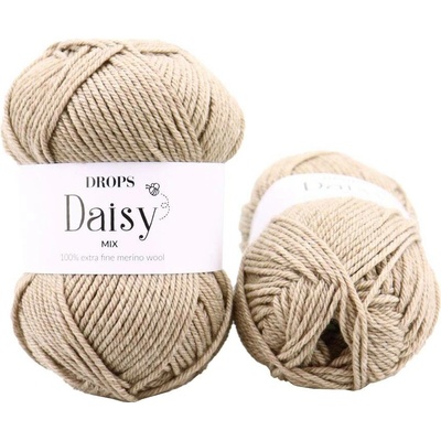 Drops Daisy mix 11 světlý nugát