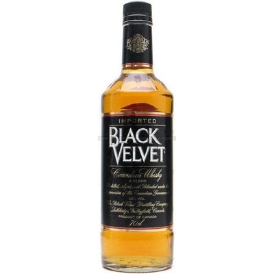 Black Velvet 40% 0,7 l (holá láhev)