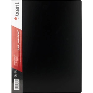  Папка с 80 джоба Axent Черен (1303064-08-1280-01-A)