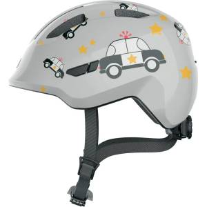 ABUS Детска каска за велосипед Abus Kid's Smiley 3.0 Bike helmet - Grey Police - размер S 45-50 cm (851-1165-0611)