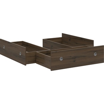 Image 1 of Black Red White Чекмеджета за легло три броя nepo plus loz3s/160 дъб нобле