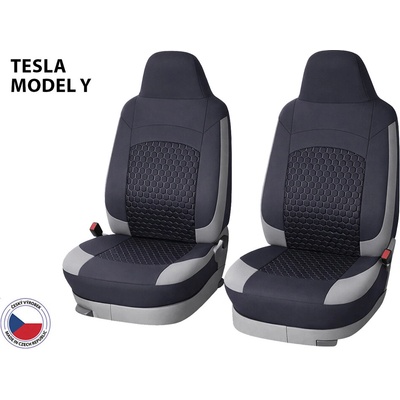 Autopotah Cappa Perfetto OLH Tesla Model Y černá / šedá 2ks
