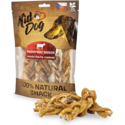 KIDDOG 100% Natural Snack говеждо сухожилие плитка 12 cm/200 g
