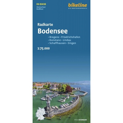 Esterbauer vydavatelství cyklomapa Bodensee 1:75 t.