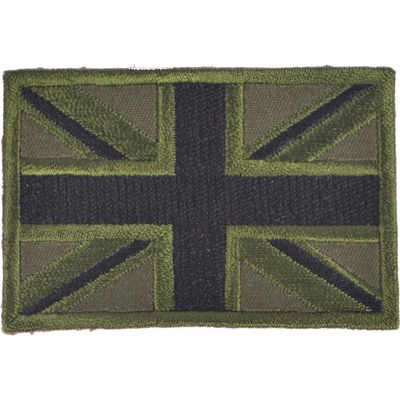 NAVYS Nášivka vlajka veľká BRITÁNIA "Union Jack" OLIV