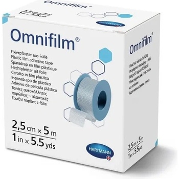 Omnifilm cívková náplast z porézní fólie—2,5 cm x 5 m