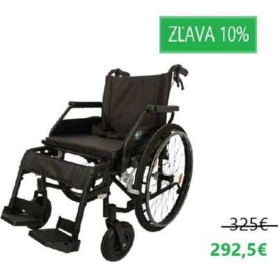 Rehafund Rf-6 CRUISER AREO vozík invalidný šírka 45cm čierny