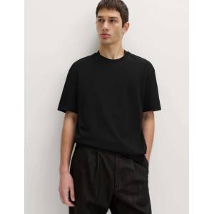 Marks & Spencer Тениска Ultimate Performance от памучна смес Marks & Spencer черна Marks & Spencer | Cheren | МЪЖЕ | S REG