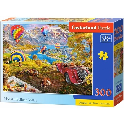 CASTORLAND Údolie teplovzdušných balónov 300 dielov
