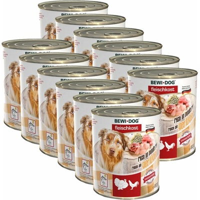 Bewi Dog bohaté na hydinu 12 x 800 g
