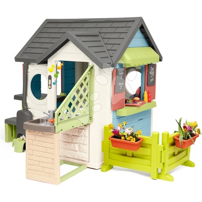 Smoby Domček s reštauráciou a obchodom Chef House Life rozšíriteľný s komplet nadstavbovým riešením
