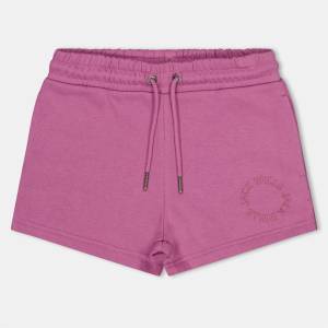 Jack Wills Поларени къси панталони Jack Wills Kids' Fleece Jogger Shorts - Mulberry