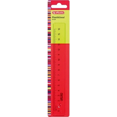 Herlitz Пластмасова линийка Herlitz 16 cm 08700601 (08700601)