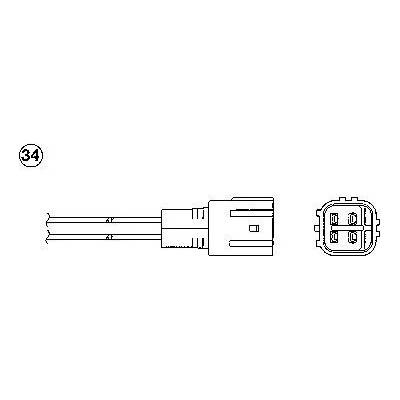 Lambda sonda NGK OZA693-EE3