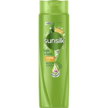 Sunsilk Loose & Flawing šampón a kondicionér 2 v1 na krepovité vlasy bez objemu 250 ml