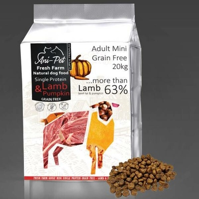 Fresh Farm Grain Free Natural Dog Food Adult Mini Lamb & Pumpkin 12 kg