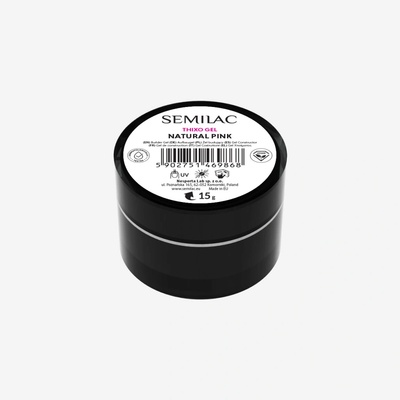 Semilac modelacni gel Thixo gel natural pink 15 g