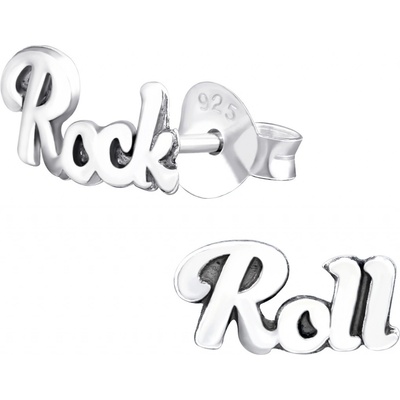 Lunica Stříbrné náušnice Rock 'n' Roll 0334