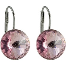 Klimm Rivoli se Swarovski Elements Light Rose 13022 světle růžové