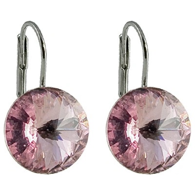 Klimm Rivoli se Swarovski Elements Light Rose 13022 světle růžové